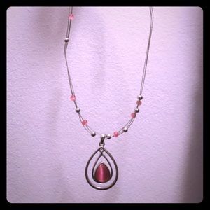 Pink Pendent Necklace